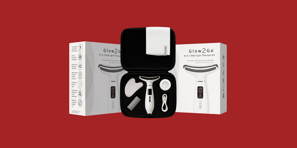 Glow2Go Red Light Spa Kit