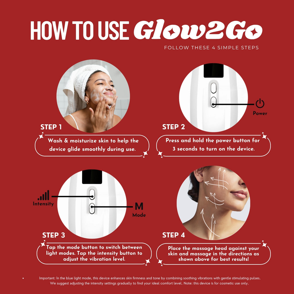 Glow2Go Red Light Therapy Kit
