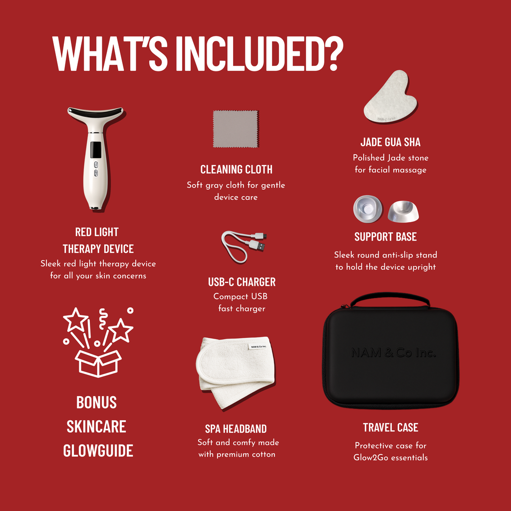 Glow2Go Red Light Therapy Kit
